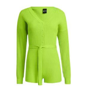 Adidas Ivy Park Halls of Ivy Knit Rib Romper